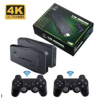 Ігрова приставка M8 64 gb Mini Game Stick 4K HDMI + 2 бездротові джойстики, консоль для телевізора - Інтернет-магазин спільних покупок ToGether