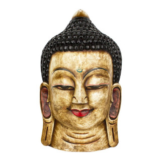 Маска Непальська Будда 48x28x13 см (25285) - Інтернет-магазин спільних покупок ToGether