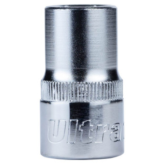 Насадка шестигранна коротка 1/2" 13мм CrV ULTRA (6070132) - Інтернет-магазин спільних покупок ToGether