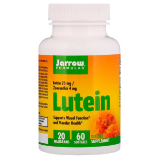 Лютеїн, 20 мг, Lutein, Jarrow Formulas, 60 желатинових капсул - Інтернет-магазин спільних покупок ToGether