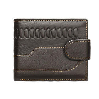 Чоловічий гаманець з тисненням 20233 Vintage Коричневий - Інтернет-магазин спільних покупок ToGether