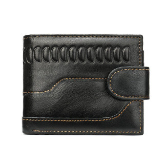 Чоловічий гаманець з тисненням 20234 Vintage Чорний - Інтернет-магазин спільних покупок ToGether