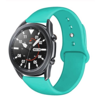 Ремінець BeWatch для Samsung Galaxy Watch 42mm Galaxy Watch 3 41 mm силіконовий 20мм М'ятний (1010397) - Інтернет-магазин спільних покупок ToGether