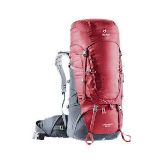 Рюкзак Deuter Aircontact 45+10 Cranberry-Graphite (1052-3320119 5425) - Інтернет-магазин спільних покупок ToGether