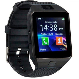 Розумний годинник Smart Watch DZ09 з крокоміром Black (sw002-hbr) - Інтернет-магазин спільних покупок ToGether