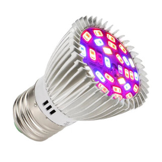 Фітолампа для рослин світлодіодна UKC E27 28 LED 8 Вт - Інтернет-магазин спільних покупок ToGether