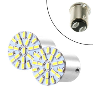 2x LED 1157 BAY15D P21 BTB лампа в автомобіль, 22 SMD, червоний - Інтернет-магазин спільних покупок ToGether