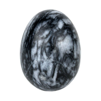 Фігурка Яйце Натуральний Камінь 4,8х3,6х3,6 см Темно-сірий (13099) - Інтернет-магазин спільних покупок ToGether