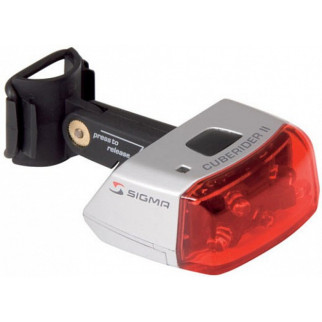 Лампа задня Sigma Sport Cuberider II Сріблястий (OBT061) - Інтернет-магазин спільних покупок ToGether