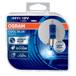 Автолампа OSRAM 62211CBB Cool Blue Boost H11 80W 12V PJ19-2 10X2 HardDuopet - Інтернет-магазин спільних покупок ToGether