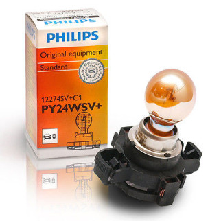 Автолампа PHILIPS 12274SVC1 PY24W 12V 24W PGU20/4 SilverVision - Інтернет-магазин спільних покупок ToGether