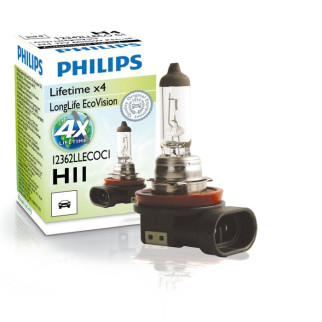 Автолампа PHILIPS 12362LLECOC1 H11 55W 12V PGJ19-2 LLECO - Інтернет-магазин спільних покупок ToGether