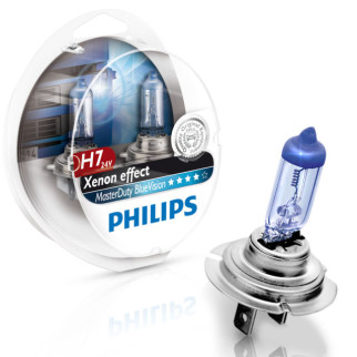 Автолампа PHILIPS 13972MDBVS2 H7 70W 24V PX26d MasterDuty BlueVision - Інтернет-магазин спільних покупок ToGether