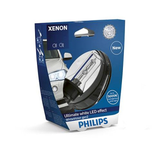 Автолампа ксенон PHILIPS 85415WHV2S1 D1S 85V 35W PK32d-2 WhiteVision gen2 5000K - Інтернет-магазин спільних покупок ToGether