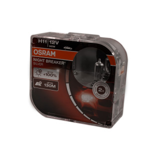 Автолампа OSRAM 64211NBS Night Breaker Silver +100 H11 55W 12V PX29t 10X2 HardDuopet - Інтернет-магазин спільних покупок ToGether