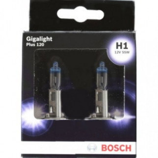 Автолампа BOSCH Gigalight Plus 120% H1 55W 12V P14,5s (1987301105) 2 шт/бокс - Інтернет-магазин спільних покупок ToGether