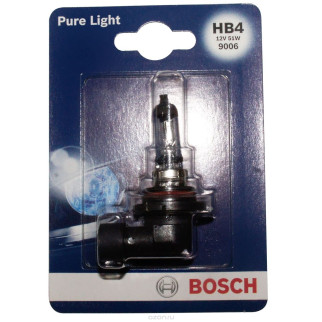 Автолампа BOSCH Pure Light HB4 51W 12V P22d (1987301063) 1шт./блістер - Інтернет-магазин спільних покупок ToGether