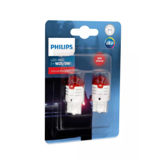 Автолампа діоди PHILIPS 11066U30RB2 W21/5W LED 12V Ultinon Pro3000 RED - Інтернет-магазин спільних покупок ToGether