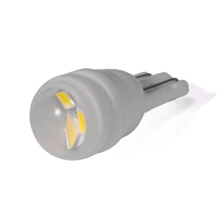 Світлодіодна лампа StarLight T10 3 діода SMD-2835 12V 0.5W WHITE прозора лінза CERAMIC - Інтернет-магазин спільних покупок ToGether