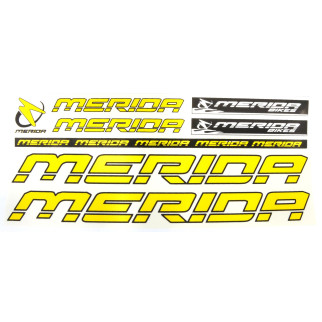 Наклейка Merida на раму велосипеда Жовтий (NAK035) - Інтернет-магазин спільних покупок ToGether