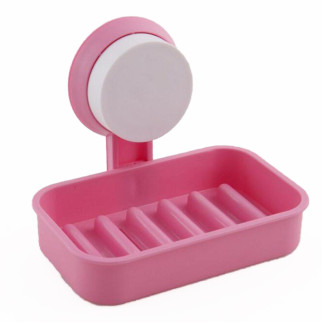 Мильниця на присосці Soap Box Multifunctional Pink (do171-hbr) - Інтернет-магазин спільних покупок ToGether