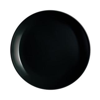Тарілка Luminarc Diwali Black десертна кругла 19 см 0789P LUM - Інтернет-магазин спільних покупок ToGether