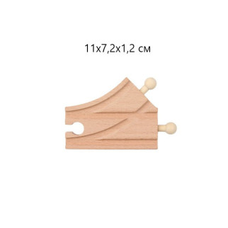 Розвилка 1-2 11 смдля дерев'яної залізниці - Інтернет-магазин спільних покупок ToGether