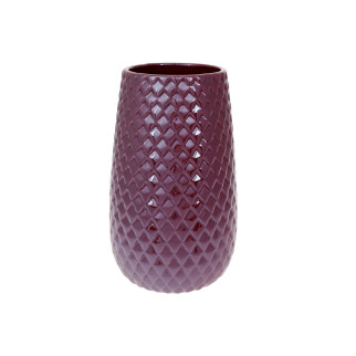 Ваза керамічна 24,5 см бордовий перламутр BonaDi 733-374 - Інтернет-магазин спільних покупок ToGether