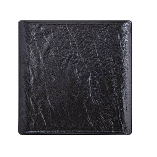 Тарілка квадратна SLATESTONE BLACK 21,5 х 21,5 см Wilmax WL-661106/A - Інтернет-магазин спільних покупок ToGether