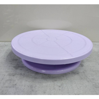 Підставка для торта, що крутиться 275 x 70 мм фіолетова Empire ЕМ 8927 - Інтернет-магазин спільних покупок ToGether