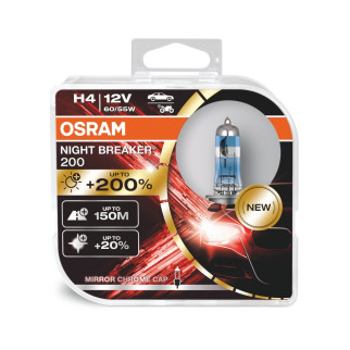 Автолампа OSRAM 64193NB200-HCB H4 Night Breaker +200% 60/55W 12V P43T HardDuopet - Інтернет-магазин спільних покупок ToGether