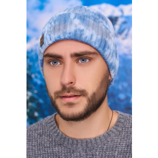 Чоловіча шапка "Камет тай-дай" (4928-1) Braxton синій + сірий 56-59 - Інтернет-магазин спільних покупок ToGether