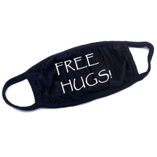 Маска Seta Decor c Мордочкою Безкоштовні Обіймашки Free Hugs K-Pop чорна (6822) - Інтернет-магазин спільних покупок ToGether