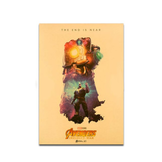 Постер Рукавичка Таноса - Марвел: Месники Thanos Marvel (6857) My Poster - Інтернет-магазин спільних покупок ToGether