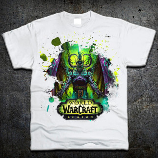 Футболка Fruit of the Loom Іллідан Варкрафт Illidan World of Warcraft Білий XL (619289) - Інтернет-магазин спільних покупок ToGether