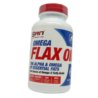 Органічне Лляне масло, Omega Flax Oil, San 100 (67091001) - Інтернет-магазин спільних покупок ToGether