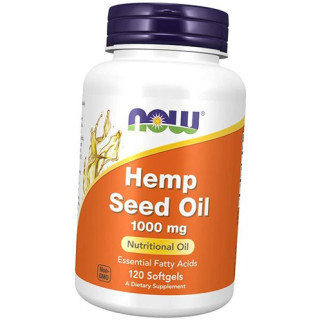 Конопляна Олія, Hemp Seed Oil 1000, Now Foods 120 (71128163) - Інтернет-магазин спільних покупок ToGether