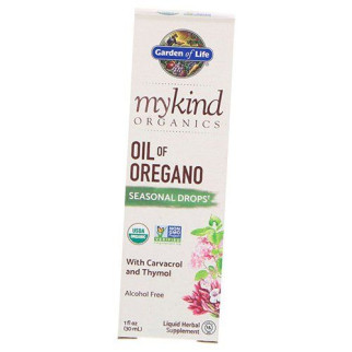 Олія орегана, Mykind Organics Oil of Oregano, Garden of Life 30мл (71473006) - Інтернет-магазин спільних покупок ToGether