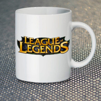 Чашка Fan Girl Логотип LoL League of Legends New (14405) 330 мл Білий - Інтернет-магазин спільних покупок ToGether