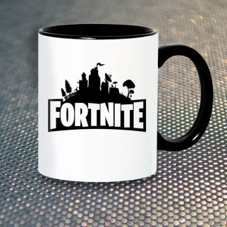 Чашка Fan Girl Логотип Logo Фортнайт Fortnite New (14487) 330 мл Різнокольоровий - Інтернет-магазин спільних покупок ToGether