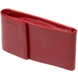 Жіноча шкіряна сумка-гаманець GRANDE PELLE 11441 Червоний - Інтернет-магазин спільних покупок ToGether