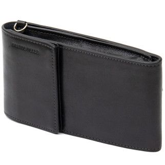Чоловіча шкіряна сумка-гаманець GRANDE PELLE 11440 Чорний - Інтернет-магазин спільних покупок ToGether