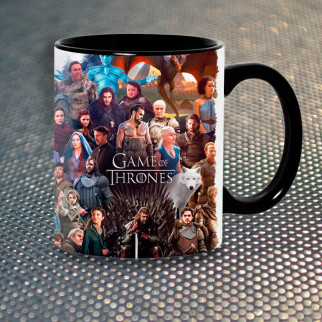 Чашка Fan Girl Всі Персонажі Ігри Престолів Game of Thrones New (14453) 330 мл Різнокольоровий - Інтернет-магазин спільних покупок ToGether