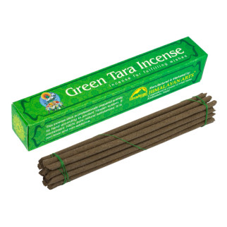 Пахощі Тибетські Himalayan Incense Зелена Тара Green Tara 15x2.5x2.5 см (26728) - Інтернет-магазин спільних покупок ToGether