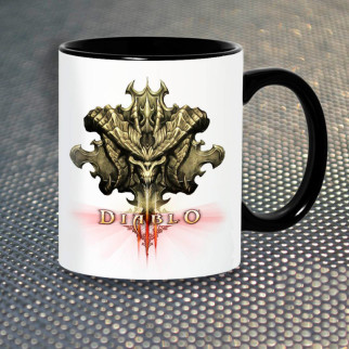 Чашка Fan Girl Monster Діабло Diablo New (14397) 330 мл Чорний - Інтернет-магазин спільних покупок ToGether