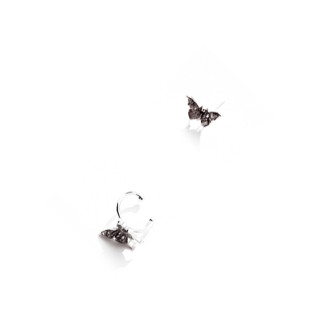 Сережки Метелики з круговою та прямою штангами K-POP 2шт Bioworld (13664) - Інтернет-магазин спільних покупок ToGether