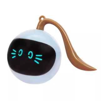 Іграшка для кішки Sundy CreZZzo USB smart м'яч-кулька з хаотичним рухом та підсвічуванням - Інтернет-магазин спільних покупок ToGether