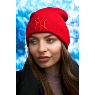 Модна молодіжна шапка-ковпак (6089) Braxton червоний 56-59 - Інтернет-магазин спільних покупок ToGether