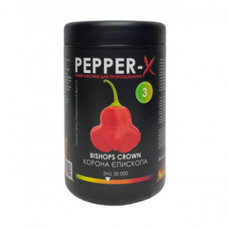 Набір для вирощування гострого перцю Pepper-X Bishops Crown 750 г - Інтернет-магазин спільних покупок ToGether