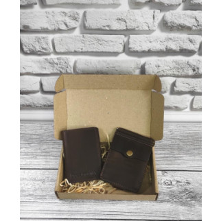 Подарунковий набір DNK Leather №10 18,0*10,0*3,5 см Коричневий - Інтернет-магазин спільних покупок ToGether